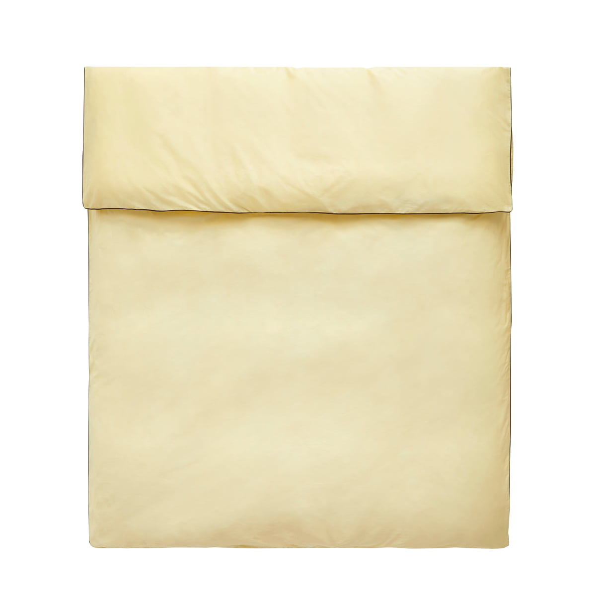 Outline Bettdeckenbezug Baumwolle Gelb 0