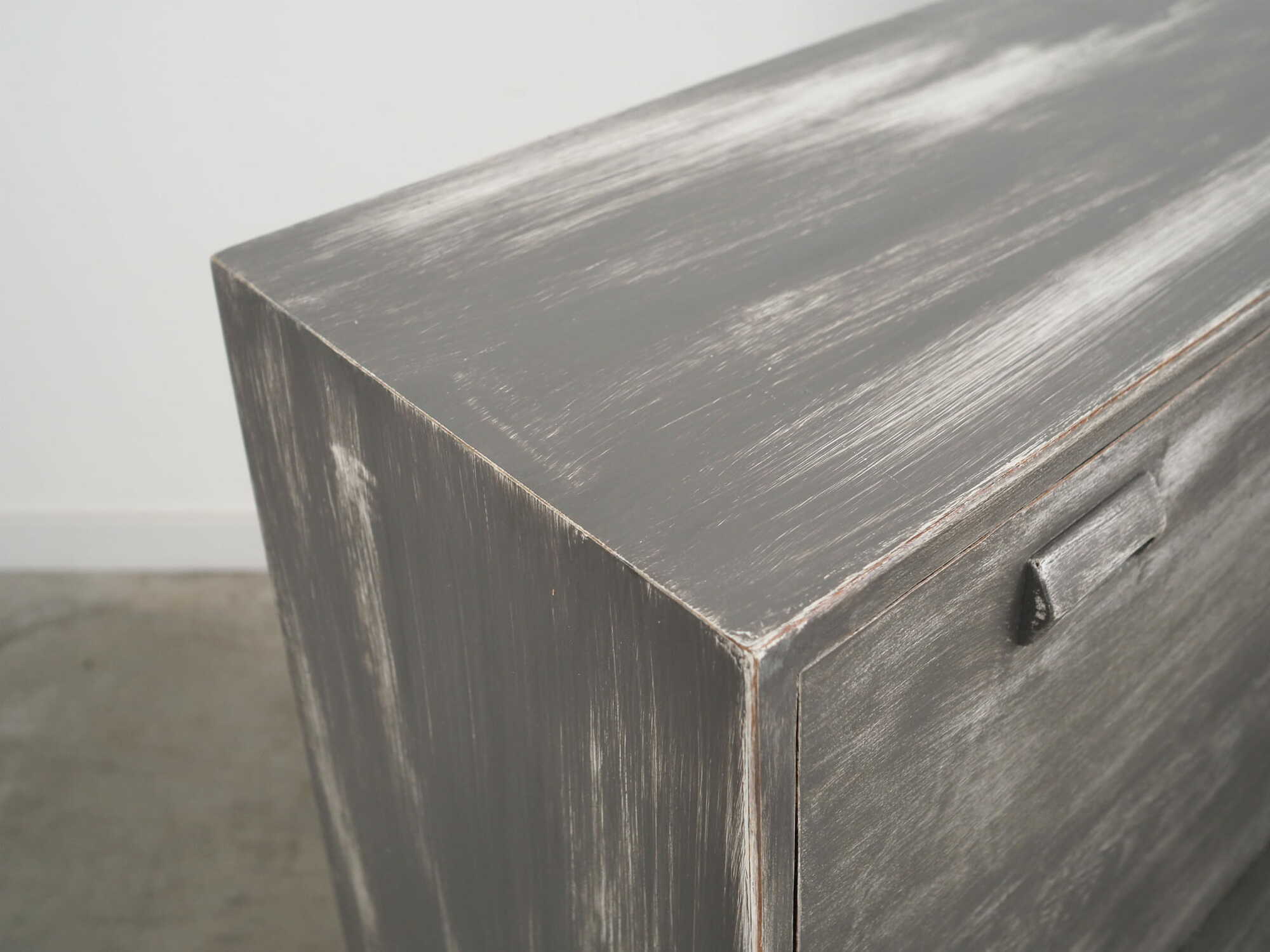 Secretary Wood Grey 1960s 8