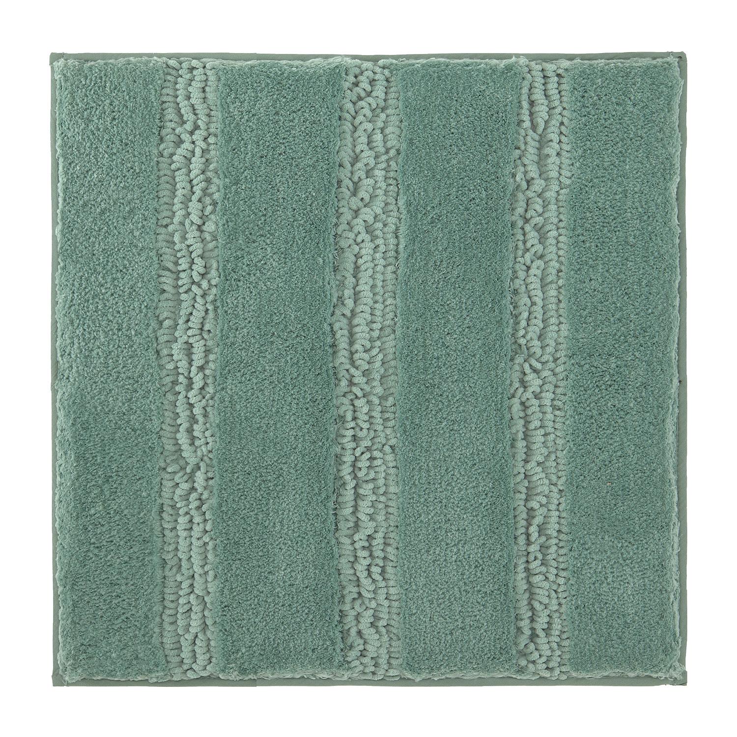 Badteppich Monrovia I Mintgrün 60 x 60 cm 1