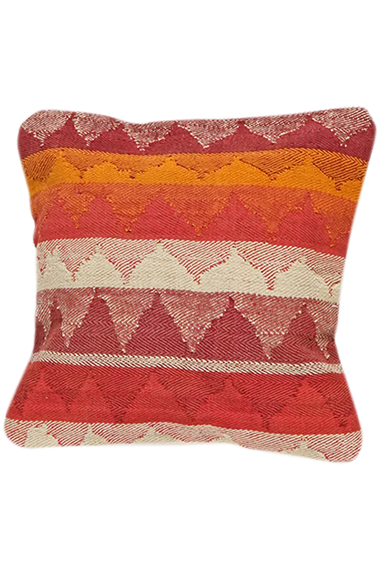 Kilim Kissenbezug Baumwolle Mehrfarbig 0