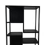 Levels Regal Mangoholz Metall Schwarz 3