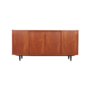 Vintage Sideboard Teakholz Braun 1960er Jahre 0