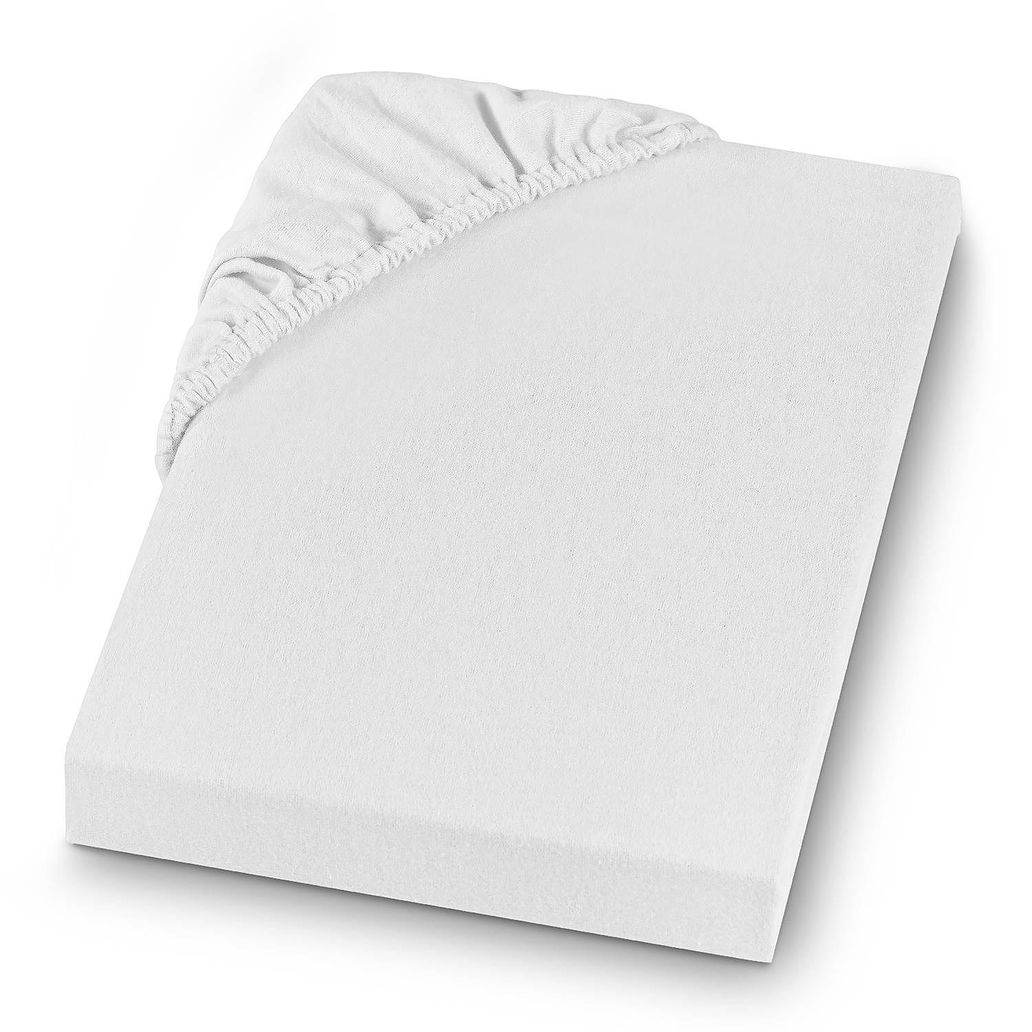 Vindum Fitted Sheet Cotton White 180x200cm 0