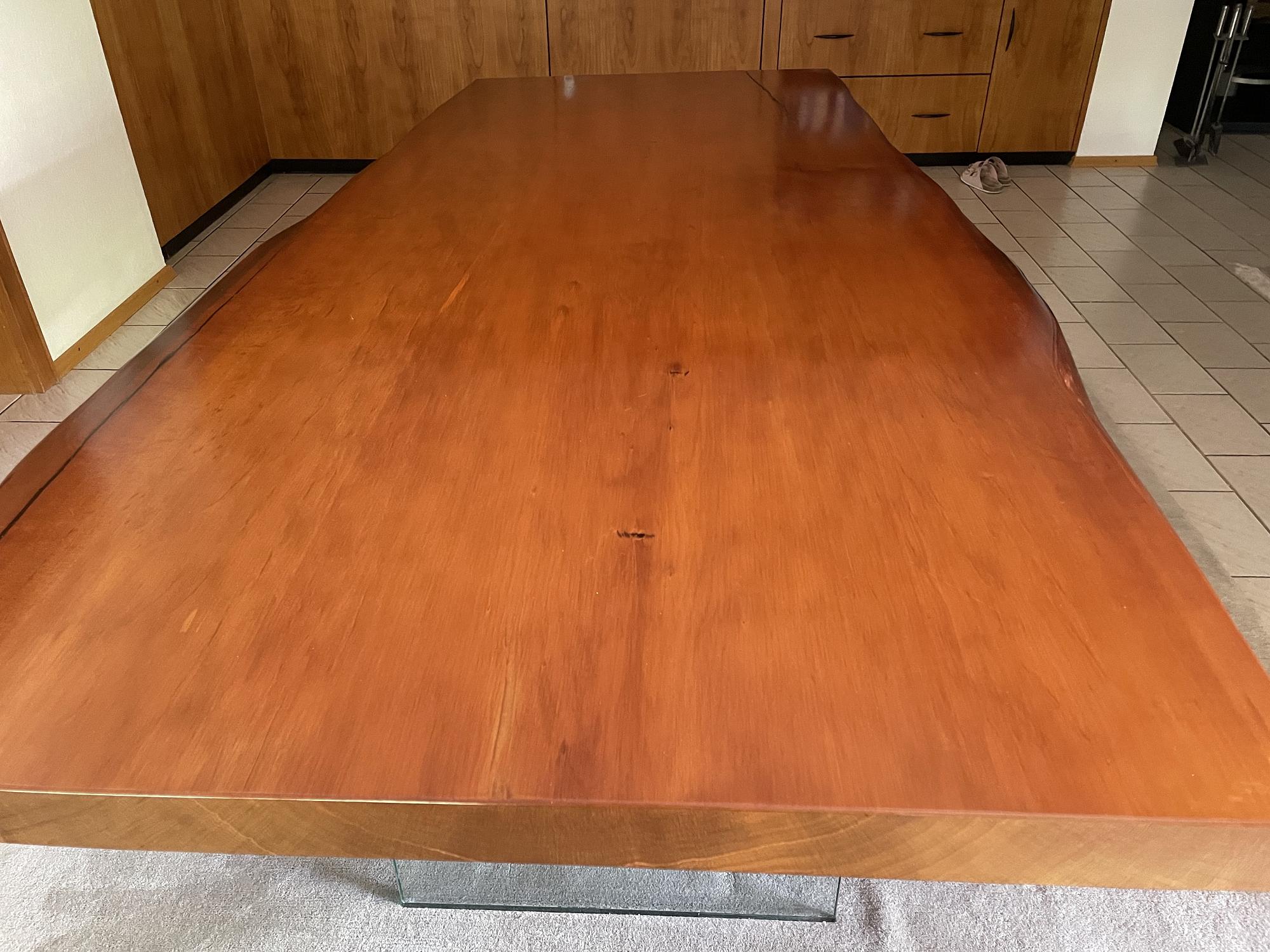 Holztisch Kauri Braun 1