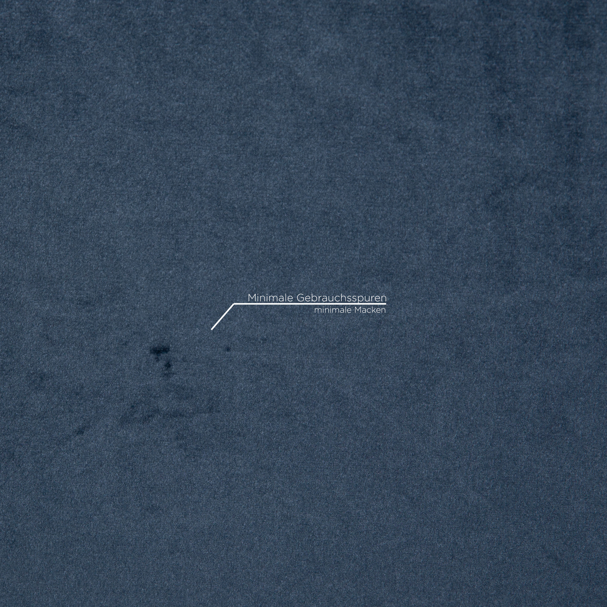Viking Sofa 2-Sitzer Samt Blau 3