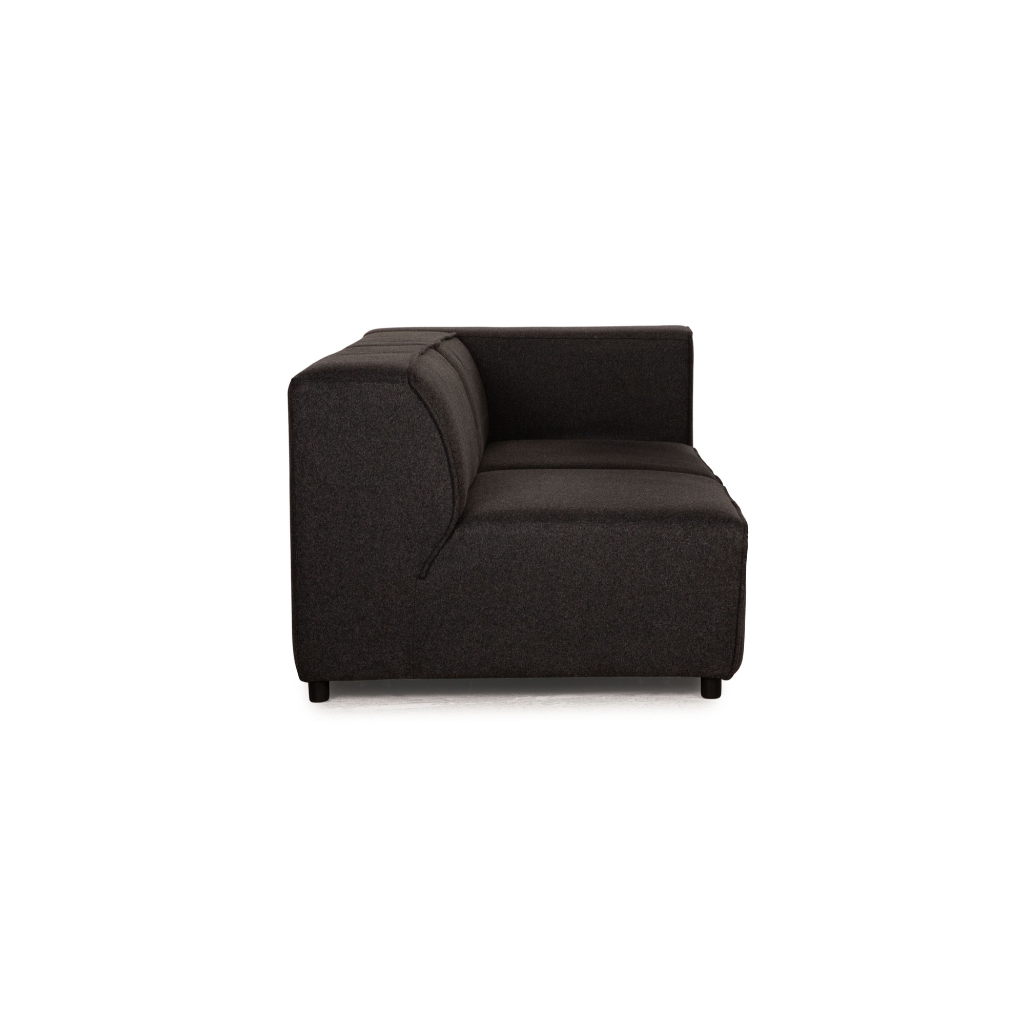 Carmo Couch 2-Sitzer Stoff Grau 7