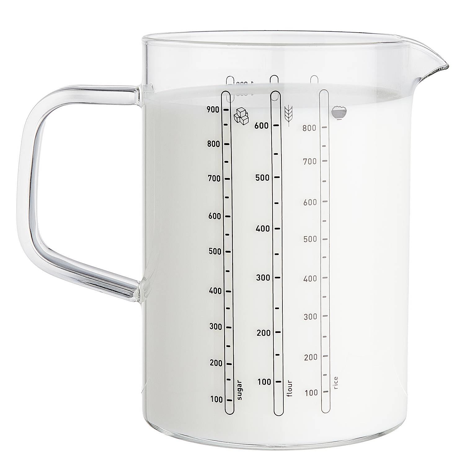 RECIPE Measuring cup Glass Transparent 2