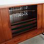 Highboard Teakholz Braun 1970er Jahre  14