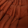 Togo Sofa 2-Sitzer Samt Bernstein-Orange 8