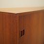 Vintage Sideboard Teak Wood Brown 1970s 14