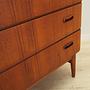 Chest of drawers Teak Brown 1970s 12