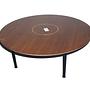 Crawford Couchtisch Walnuss Ø 90cm 0