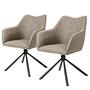 2x Armchair Tenun Taupe 0