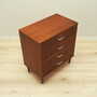 Vintage chest of drawers Teak brown 1970s 5