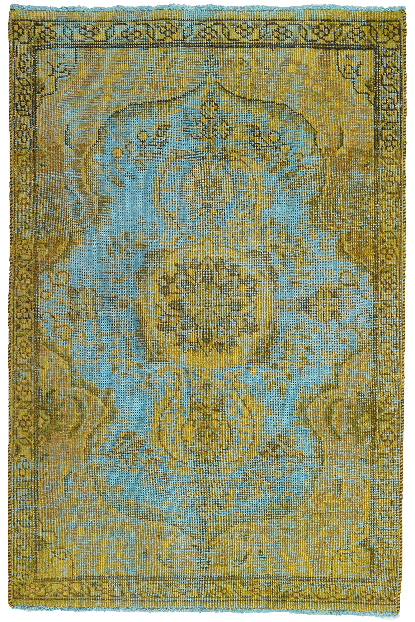 Vintage carpet green 0