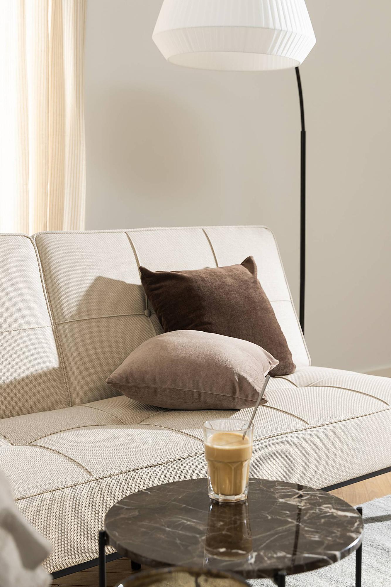 Beistelltisch Carwile Marmor Braun 42 cm 3