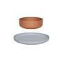 Pullo Tableware Set PLA Blue Brown 0
