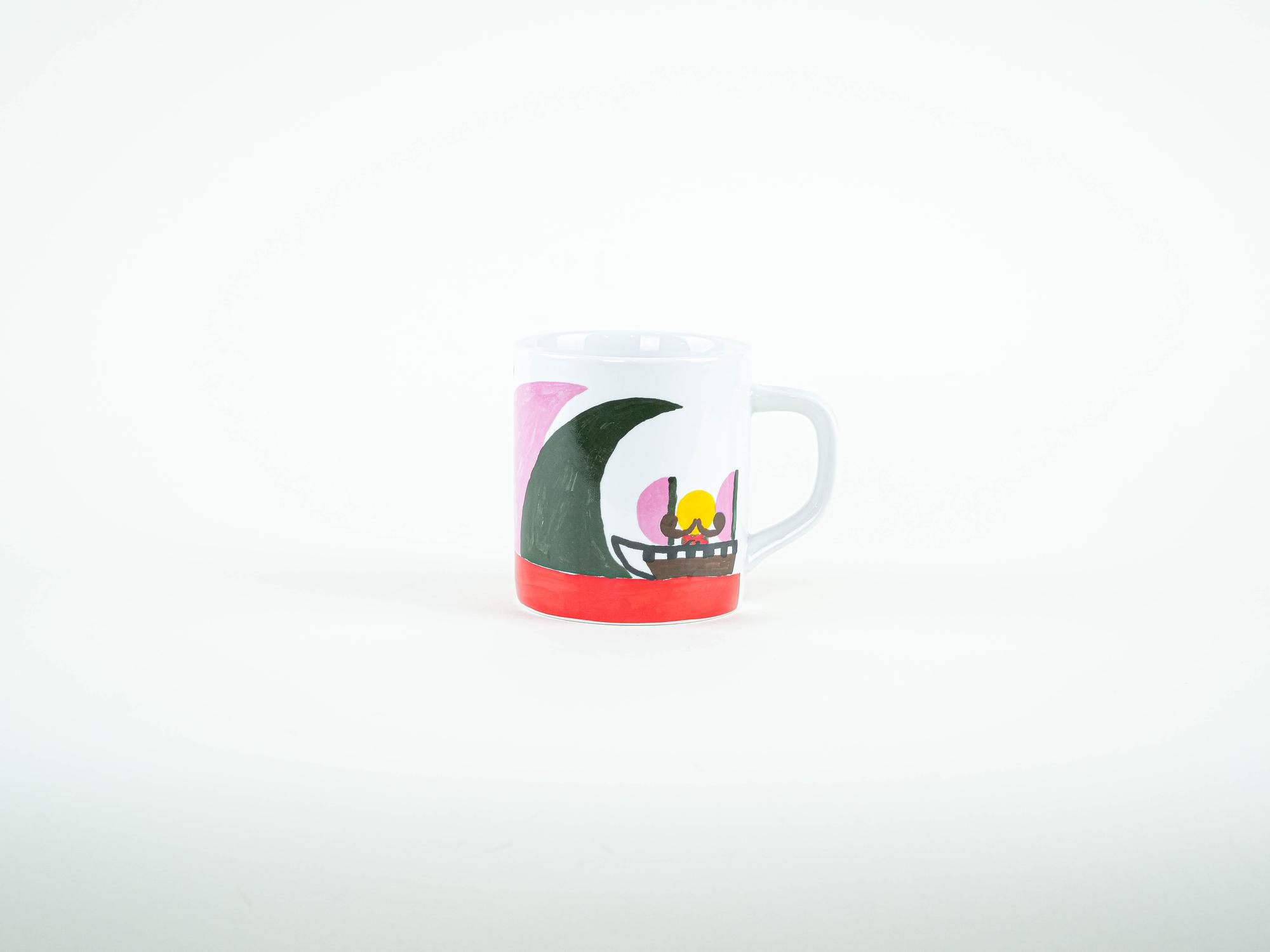 Porcelain mug 1990s Royal Copenhagen 2