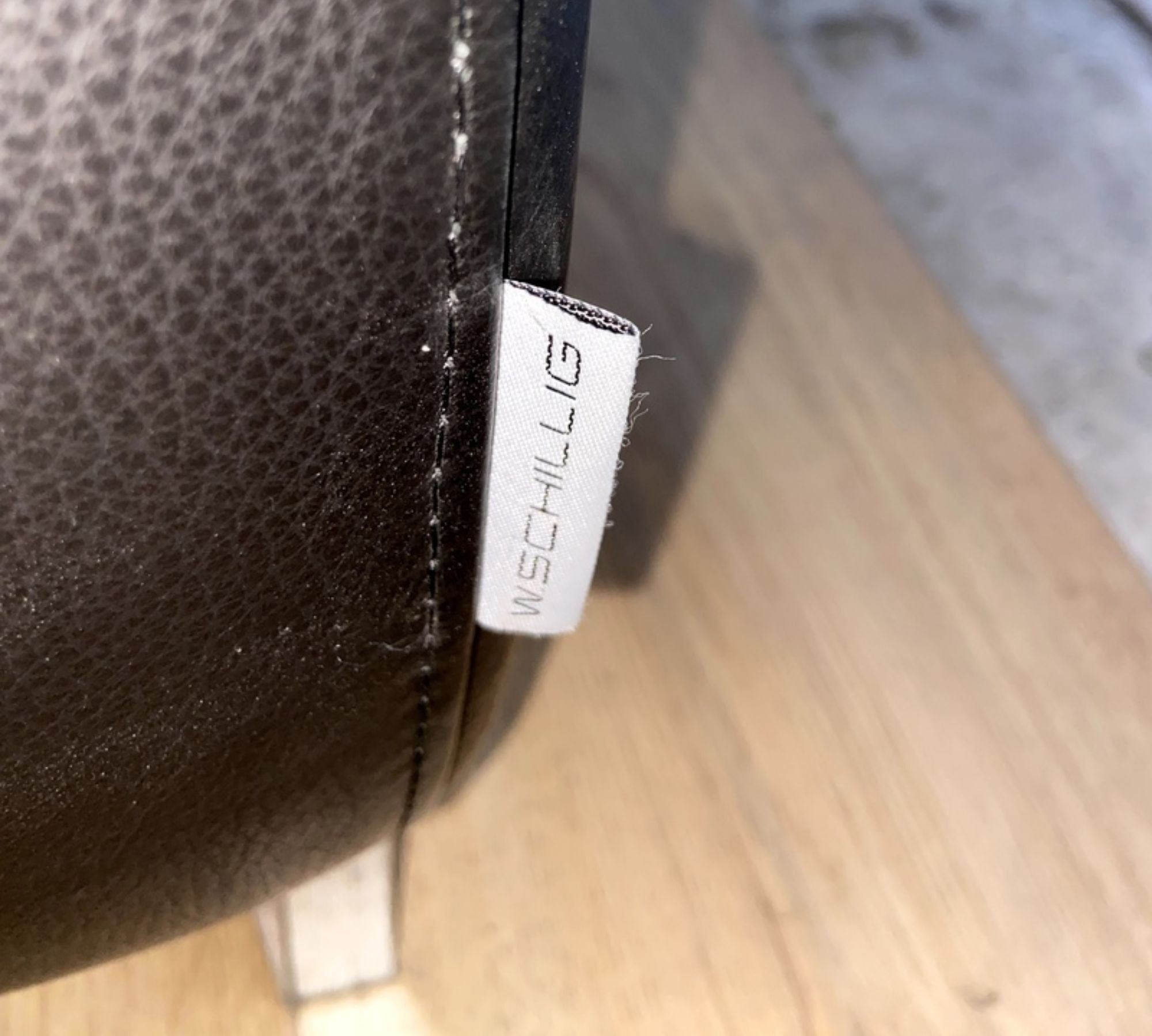 Sofa Récamiere Links Leder Schwarz 7