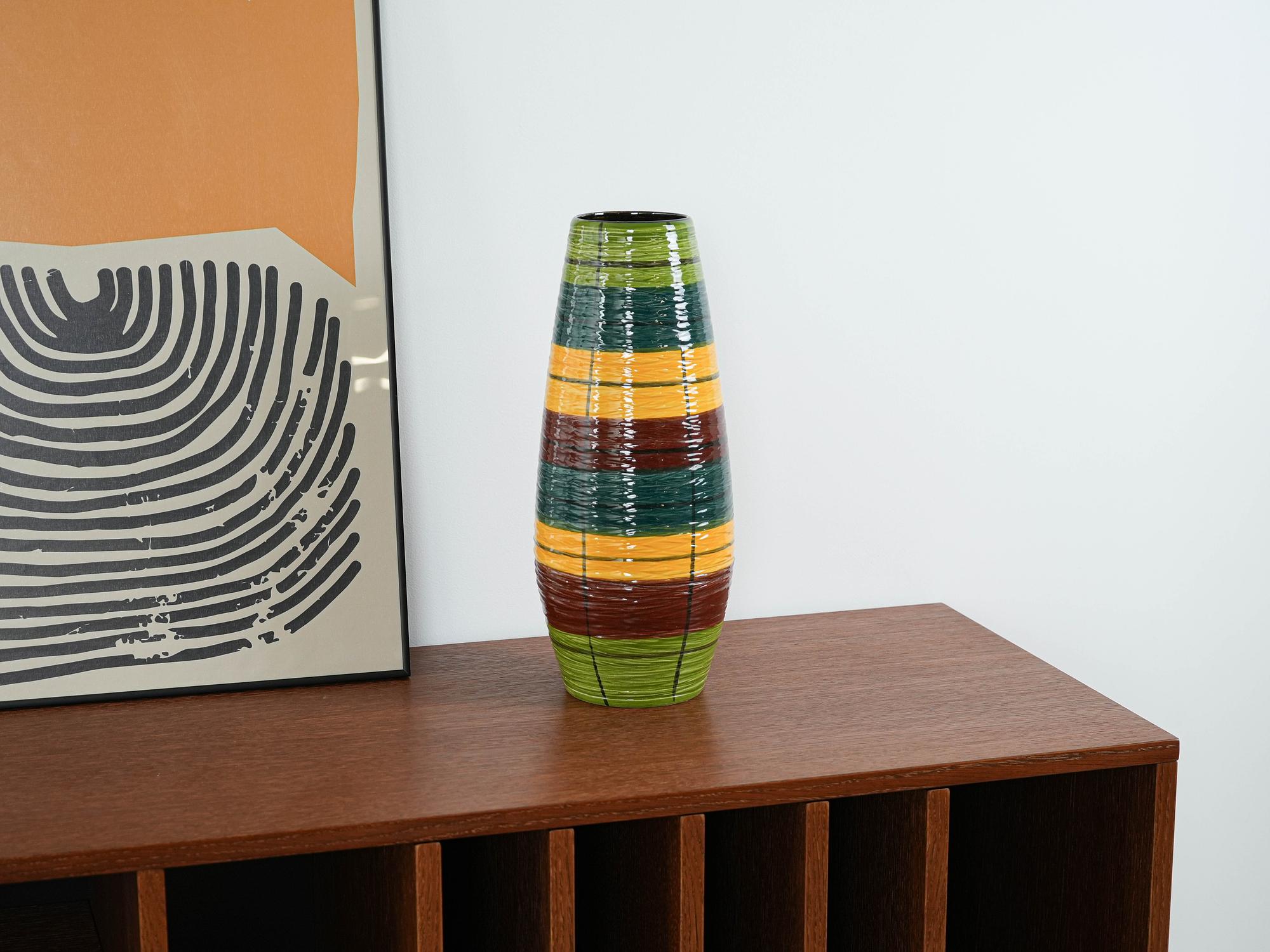 Ceramic vase 1960s 1