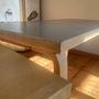 Vintage Alvar Aalto L-leg Schreibtisch & Rollcontainer Natur 3