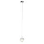 Rafa I LED pendant lamp acrylic glass stainless steel 1-light 1