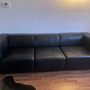 Carmo Sofa 3-Sitzer Leder Schwarz 5