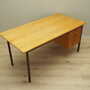 Vintage Schreibtisch Eschenholz Metall Braun 1970er Jahre 6