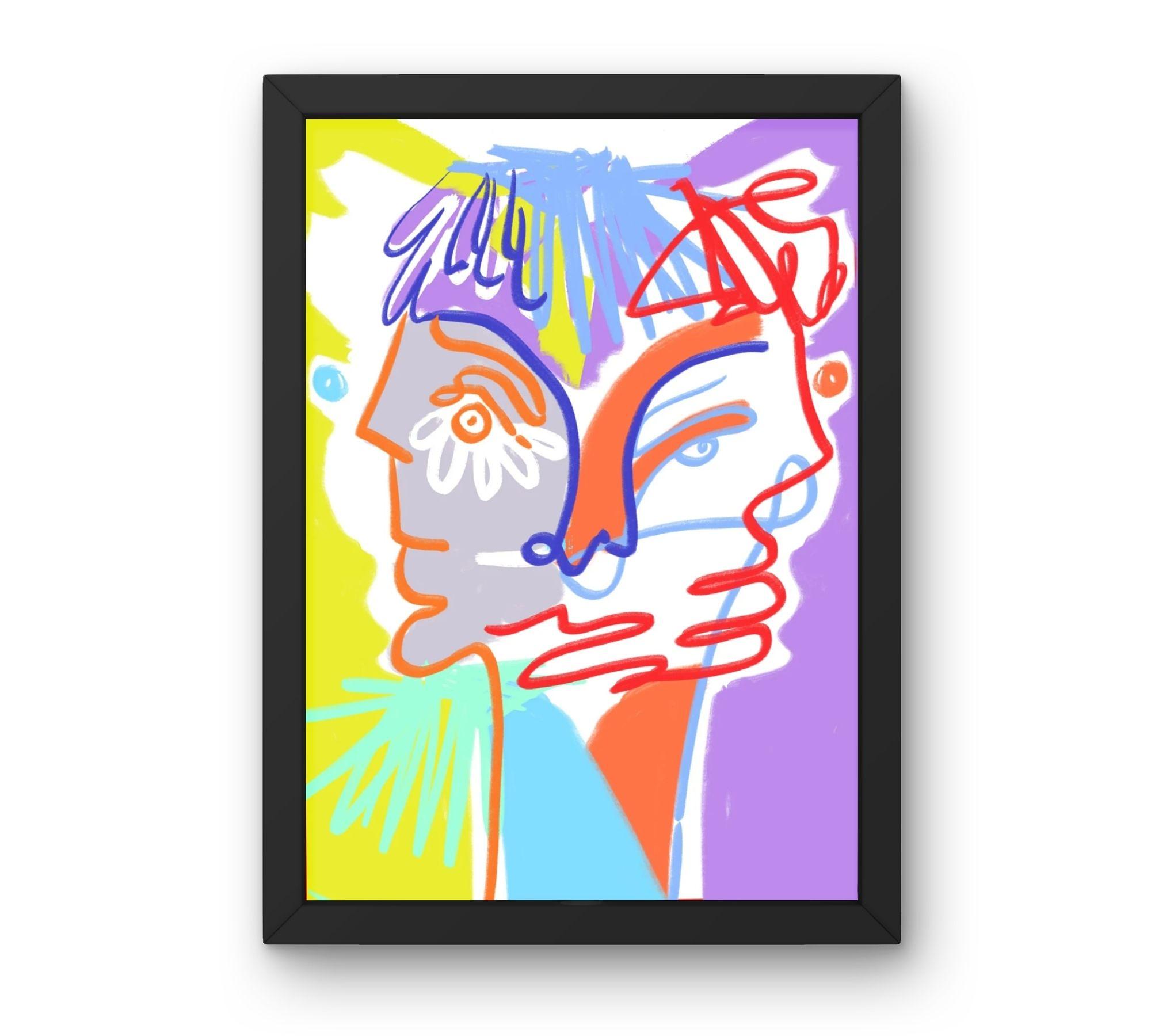 Mascaras Kunstdruck 0