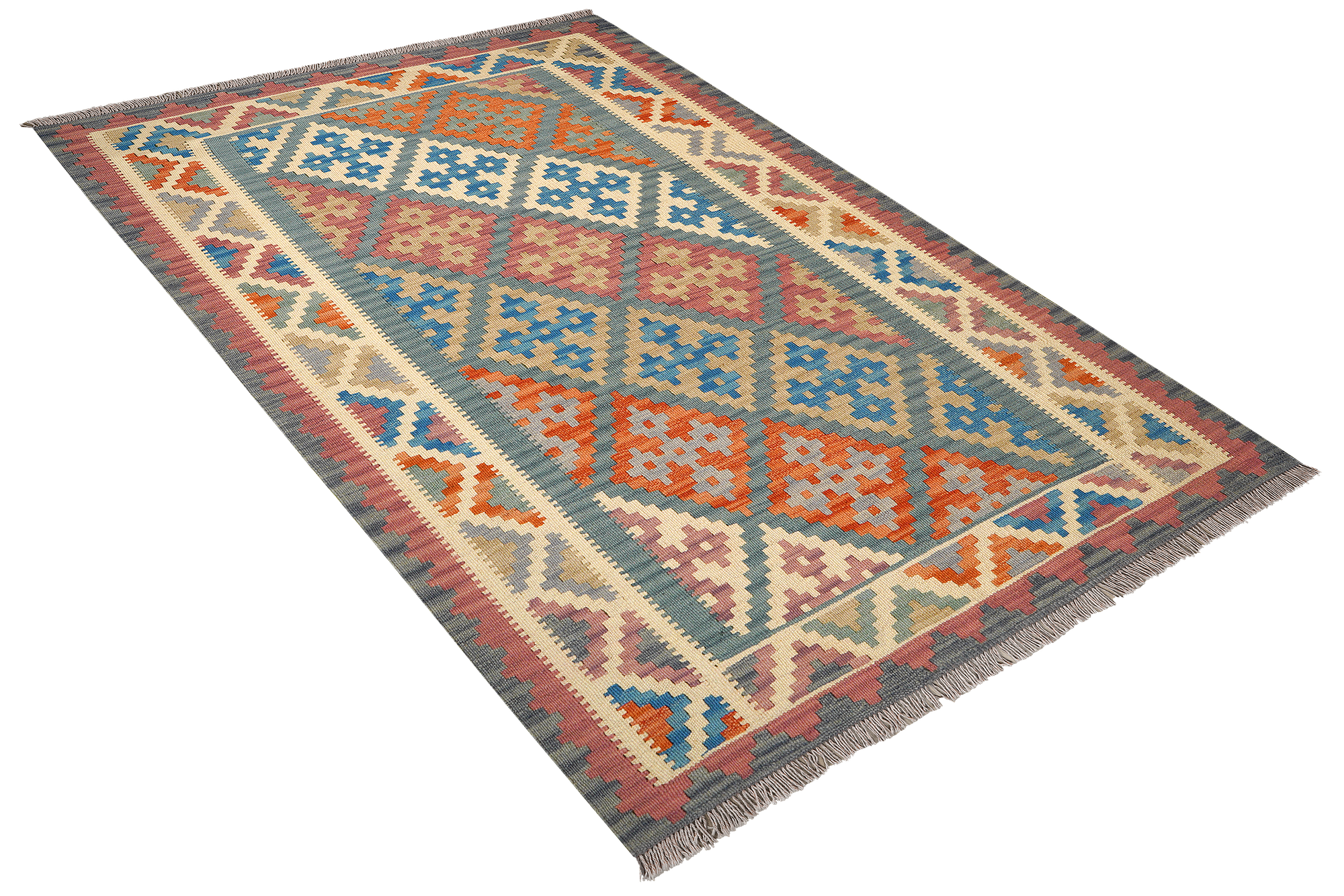 Carpet Gashgai Rug Wool Green 2