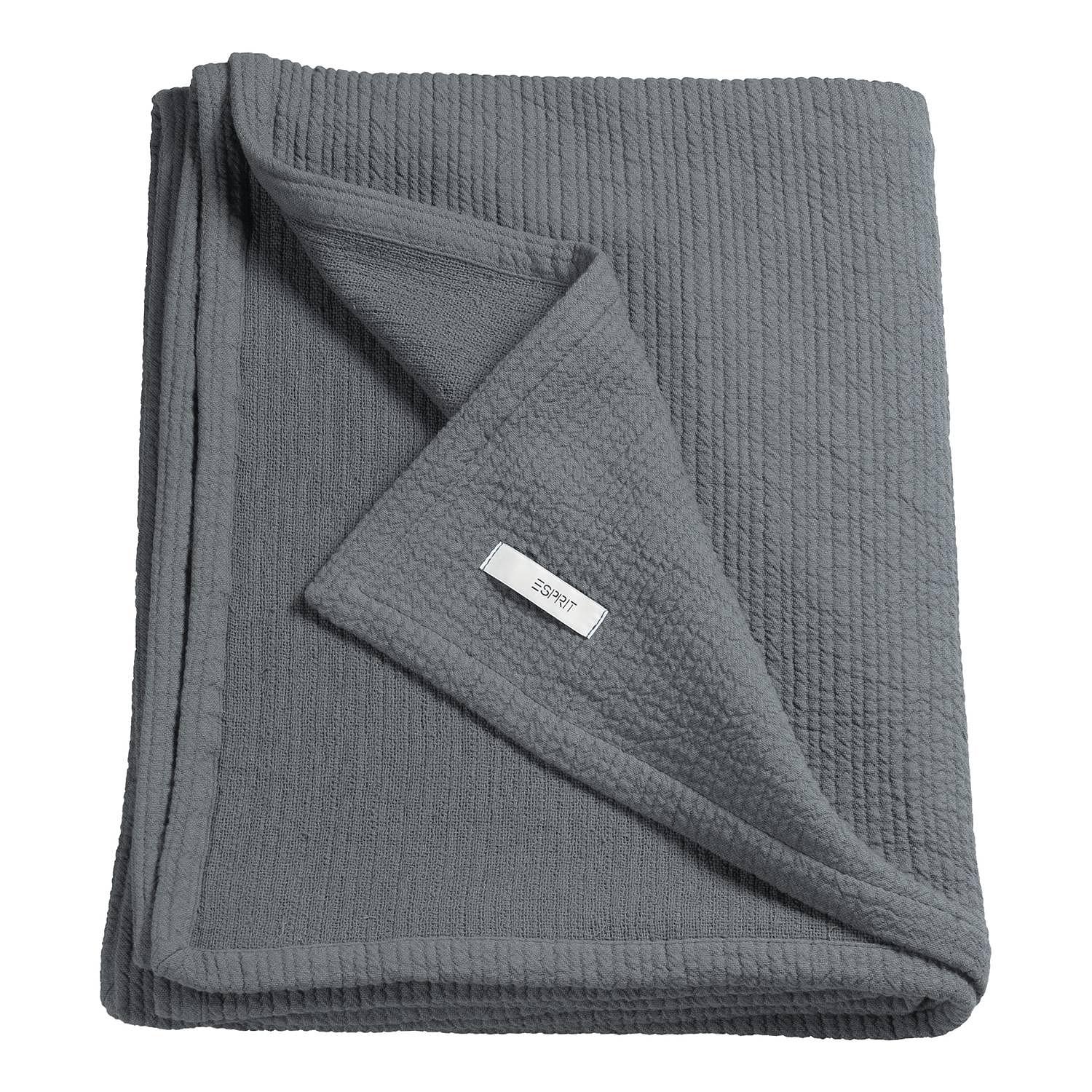 Plaid Amber Baumwolle Grau 0