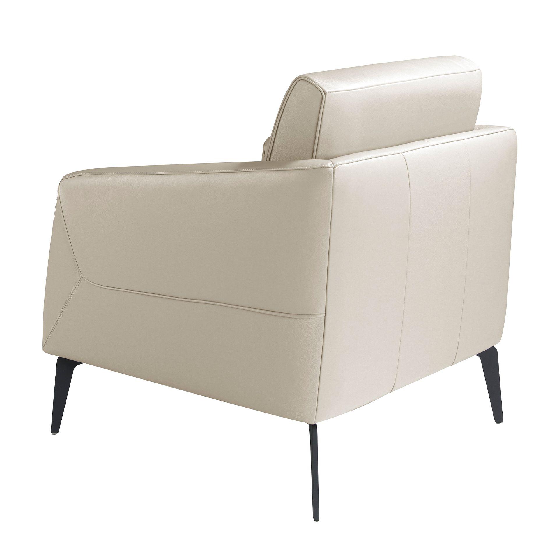 Sessel 5094 Leder Taupe Grau 6