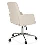 SOLAO CORD Bürostuhl Drehbar mit Rollen Cord-Optik Beige 5