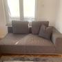 Granada Ecksofa Baumwolle Grau 2