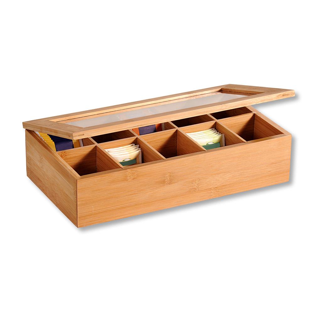 Achai Typ B Teebox Bambus Braun 3