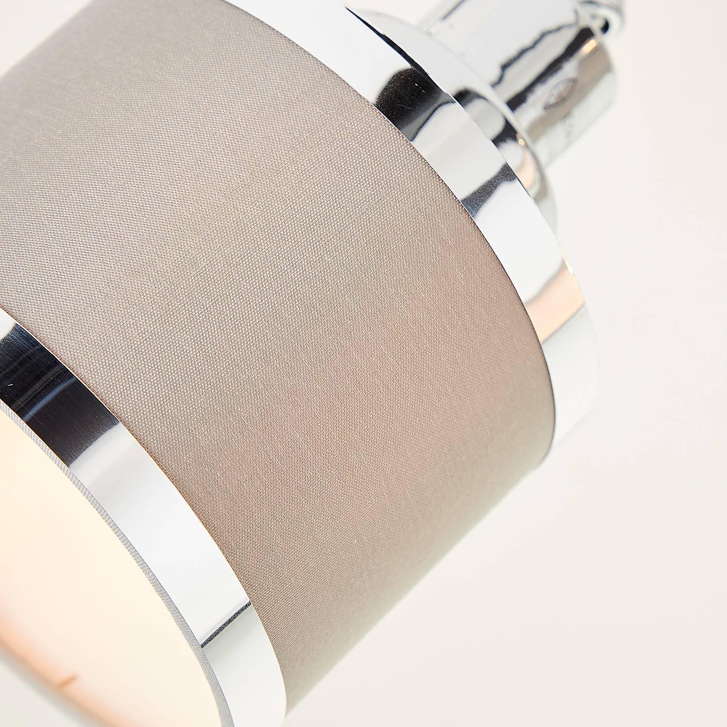 Alexia ceiling light 4-bulb iron mixed fabric 4