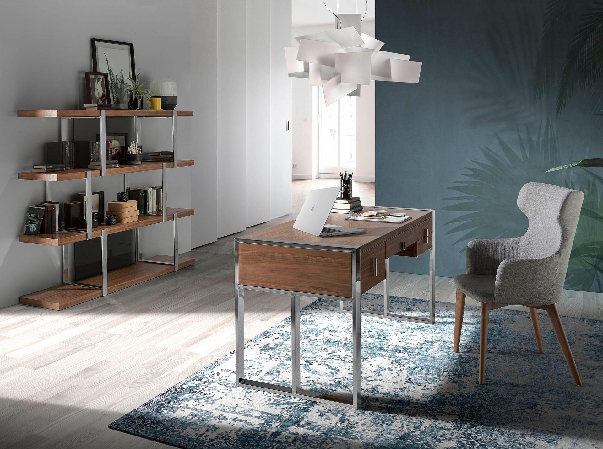 3136 Libreria legno marrone 6