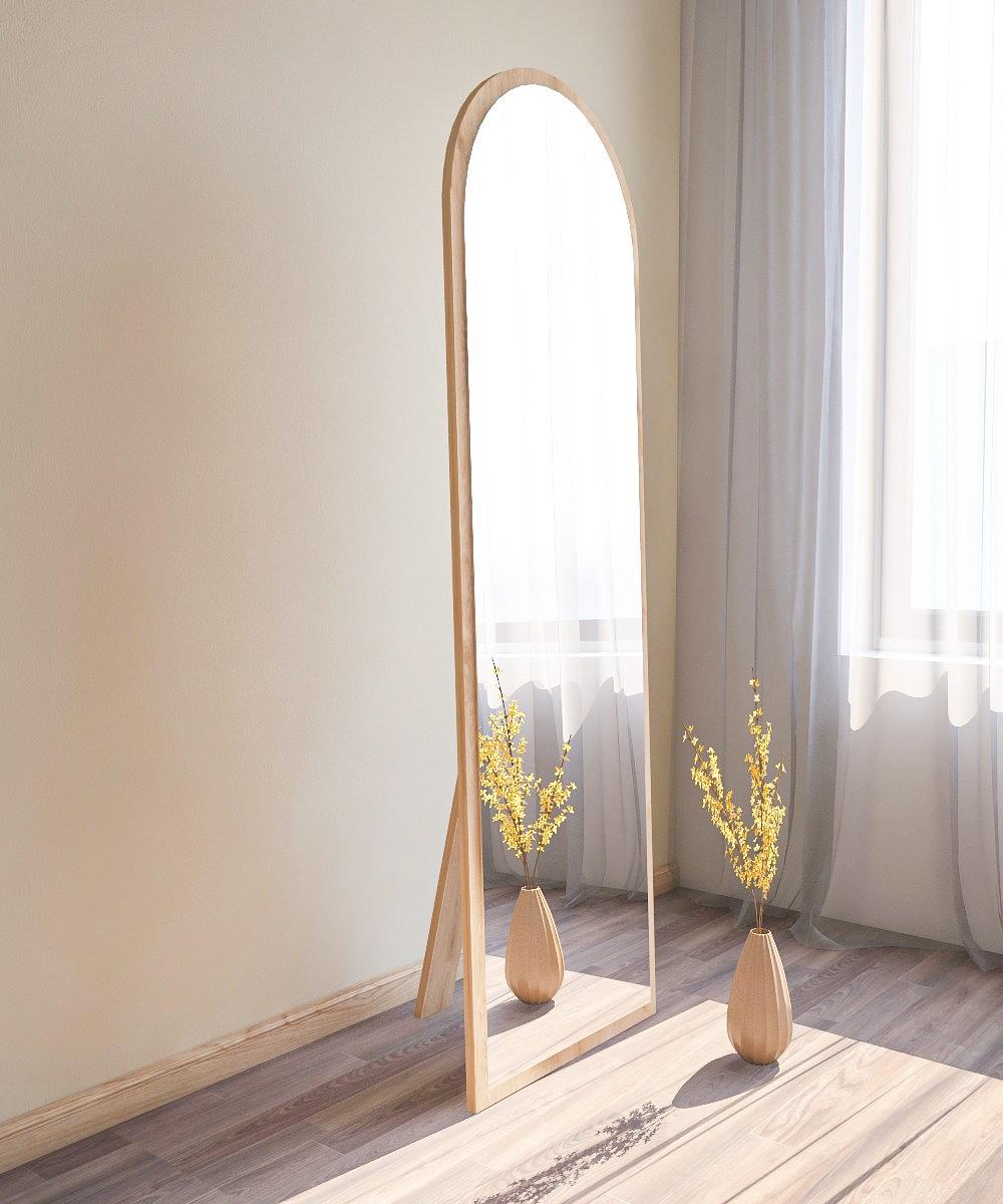 Emma Standspiegel Natur 50cm x 160cm 0