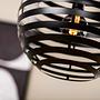 Pendant lamp Metal Black 3