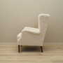 Armchair Textile Wood Cream 1960s 3