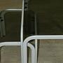 Couchtische 3er Set Vintage Metall Glas 1980er Jahre 3