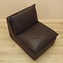 Leather armchair Brown 8