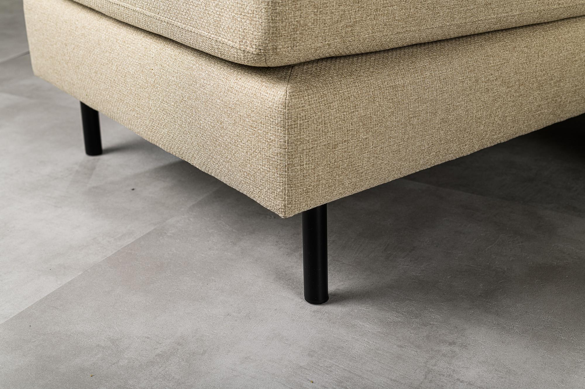 Sofa 3-Seater Chaiselongue Left Right Dillon Cream 7