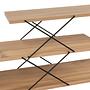 Zigzag Lowboard Holz Eiche 9