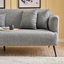 Revos Sofa 3-Sitzer Grau 1