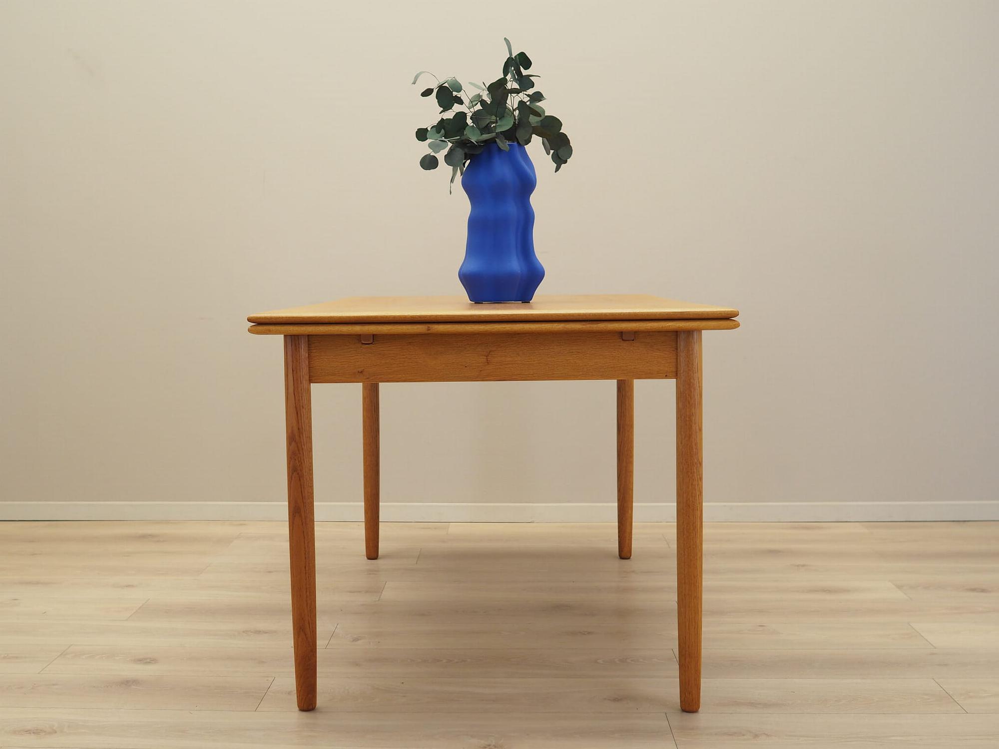Dining table ash wood 1970s 3