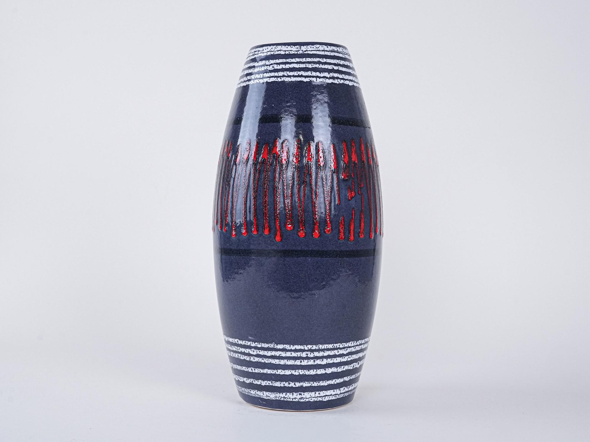 Keramikvase 1960er Jahre, 1