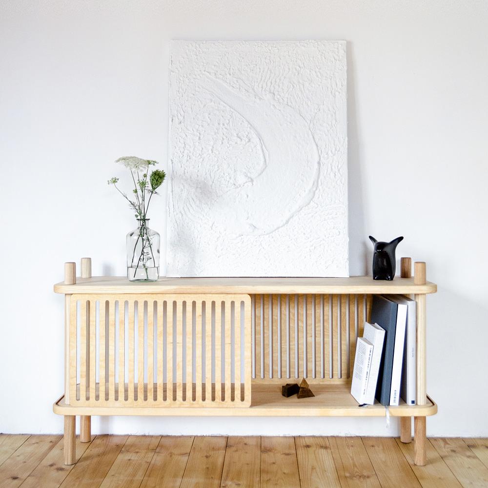 Blendend 1 Regal Eschenholz Braun 0