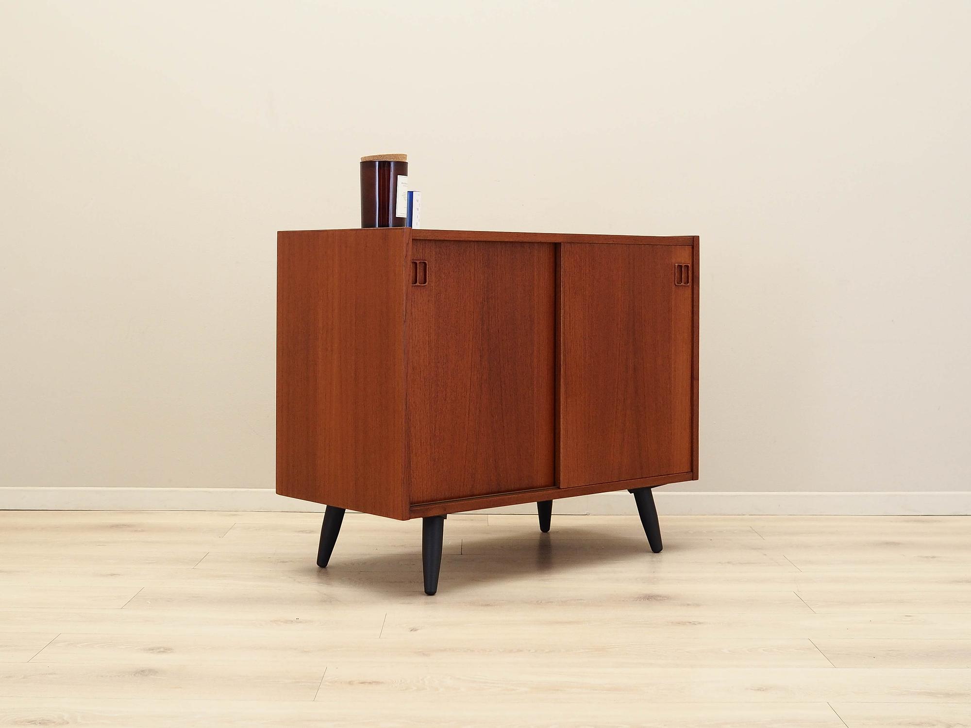 Teak Wood Cabinet 1970s 5