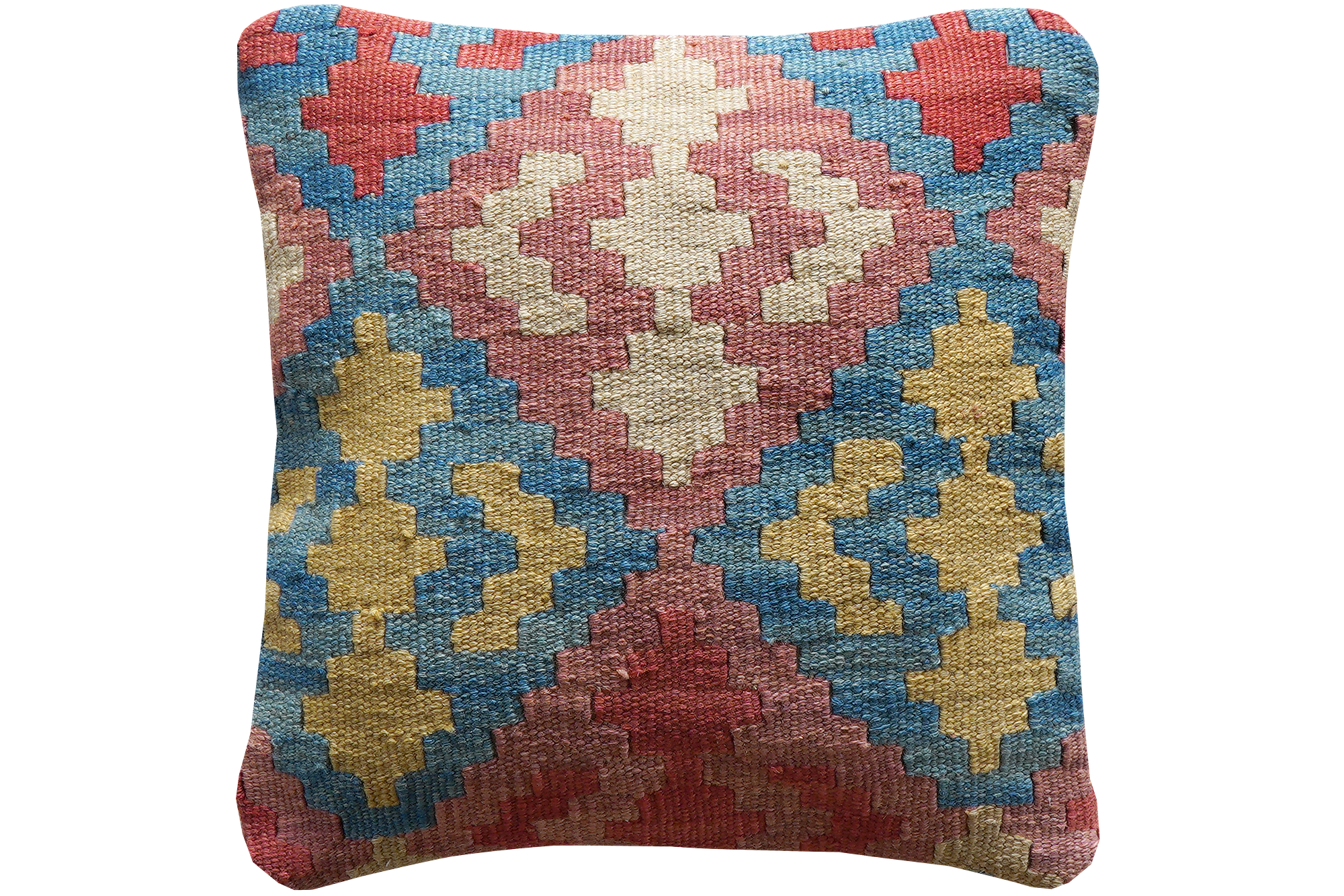 Carpet Pillow Wool Cotton Multicolored 0